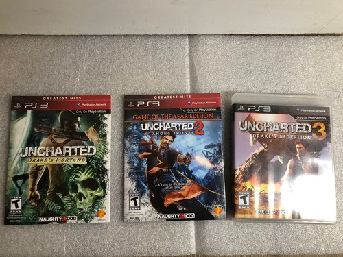 Lotto bundle uncharted 2 e - uncharted, 1,