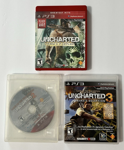 Uncharted ps3 bundle cib - ps3,