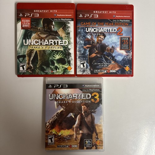 Uncharted e 3 trilogy - 1,,