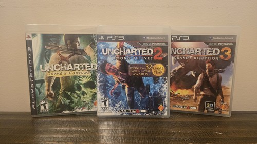 Uncharted trilogy bundle 3 - bundle, 1,2,3