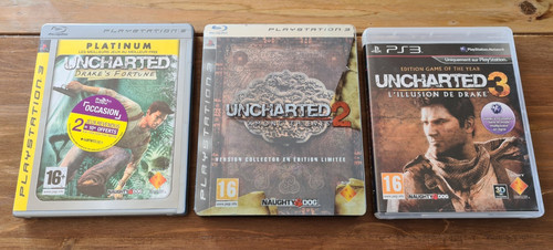 Ps3 uncharted drake s - 3, drake's