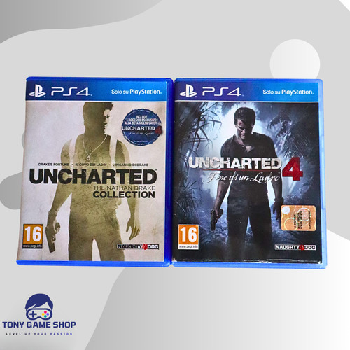 Uncharted saga completa - uncharted,