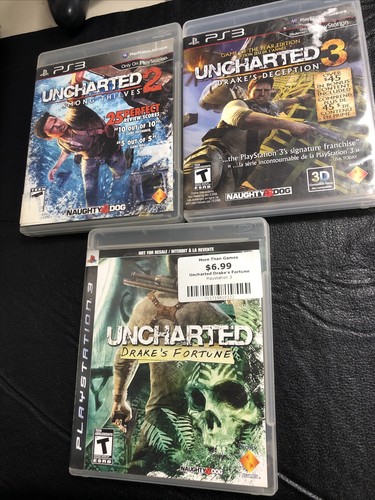 Uncharted trilogy lotto 2 - j4,