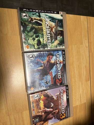 Lotto trilogia ps3 uncharted - ps3,