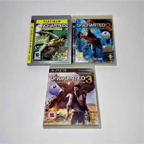 Lotto uncharted ps3 - 3,