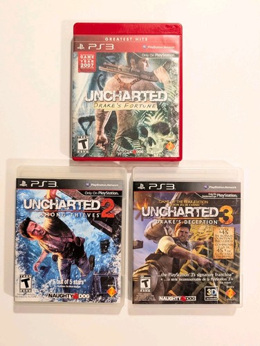 Uncharted trilogy sony - 1, 2