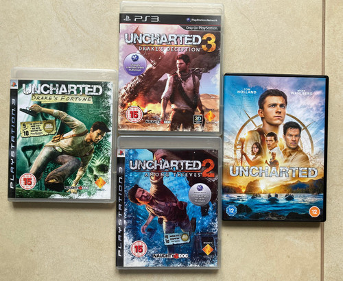 Uncharted 3 trilogia - 1,,
