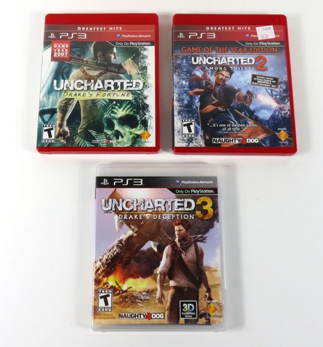 Lotto trilogia ps3 - trilogia, uncharted