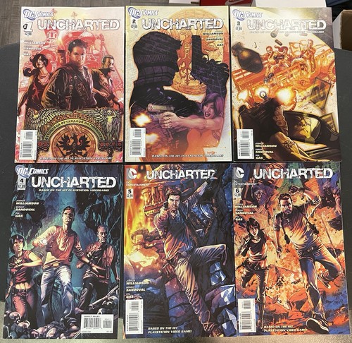 Uncharted 5 6 serie - uncharted,