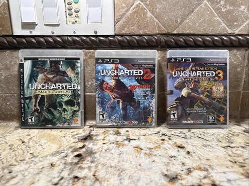 Uncharted 3 ps3 trilogia - e,