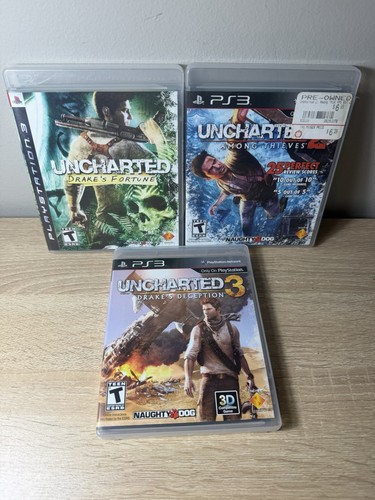 Lotto giochi ps3 uncharted - giochi,