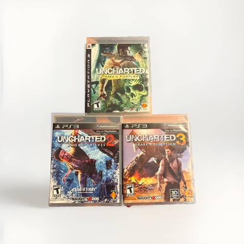 Bundle uncharted ps3 trilogy - bundle,