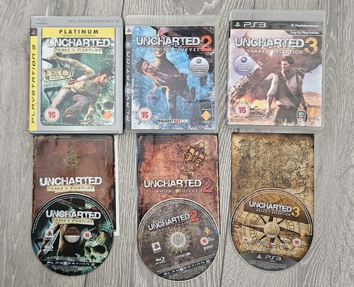 Uncharted pacchetto - 1,2,3.,