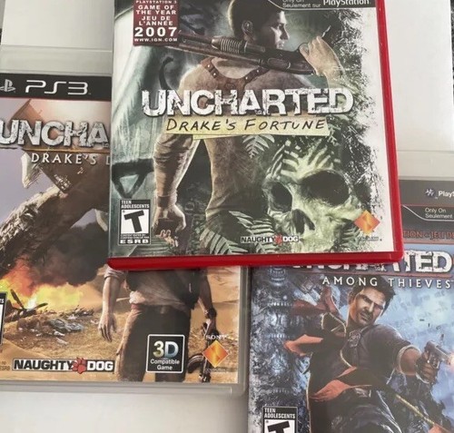 Ps3 uncharted 3 trilogy - uncharted, 1