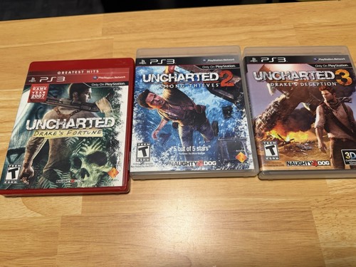 Uncharted trilogy - 2, 3