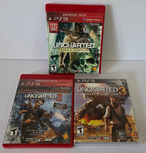 Uncharted trilogy bundle - 2,