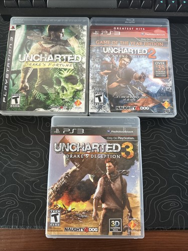 Lotto trilogia ps3 uncharted - trilogia,