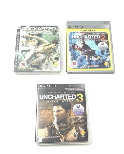 Uncharted ps3 game bundle - uncharted,