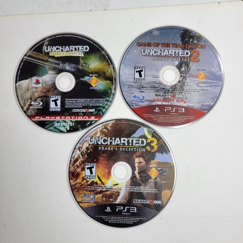 Uncharted 3 trilogy - uncharted,