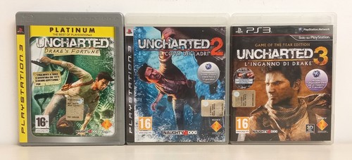 Trilogia uncharted 3 ps3 - trilogia,